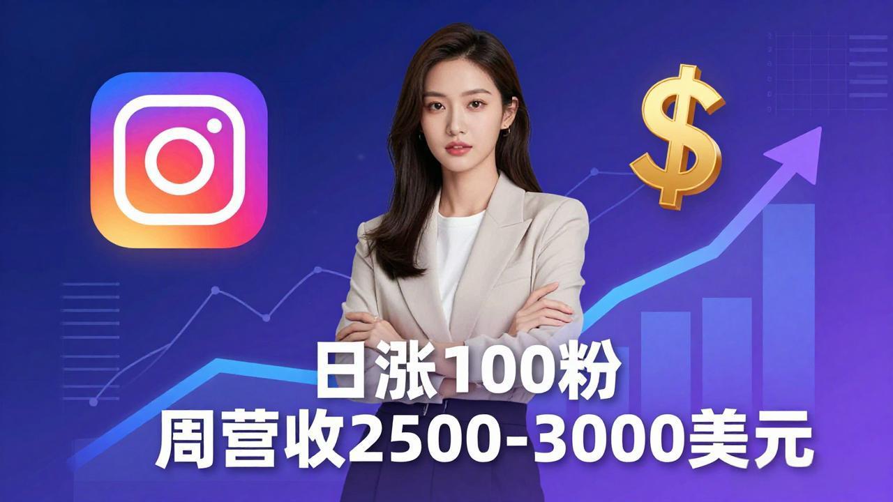 想做数字产品?Sheri亲授:日涨100粉、每周2500至3000美元的营收,Instagram躺着赚-优优云网创