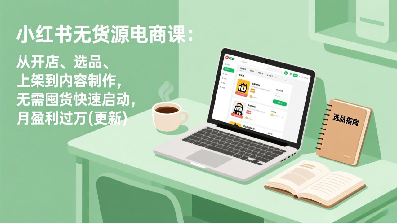 小红书无货源电商课(4月20更新-优优云网创