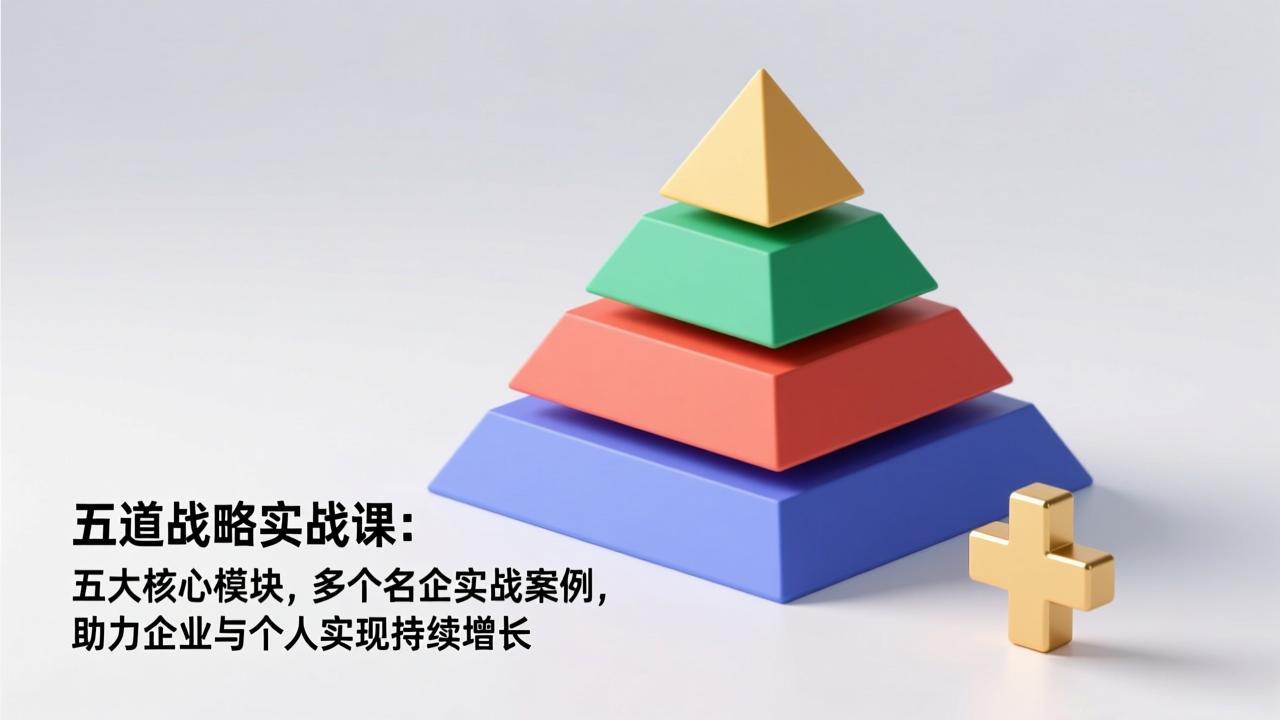 五道战略实战课:五大核心模块,多个名企实战案例,助力企业与个人实现持续增长-优优云网创