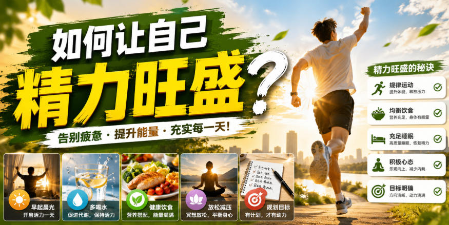 付费文章:如何让自己精力旺盛?-思丰网赚