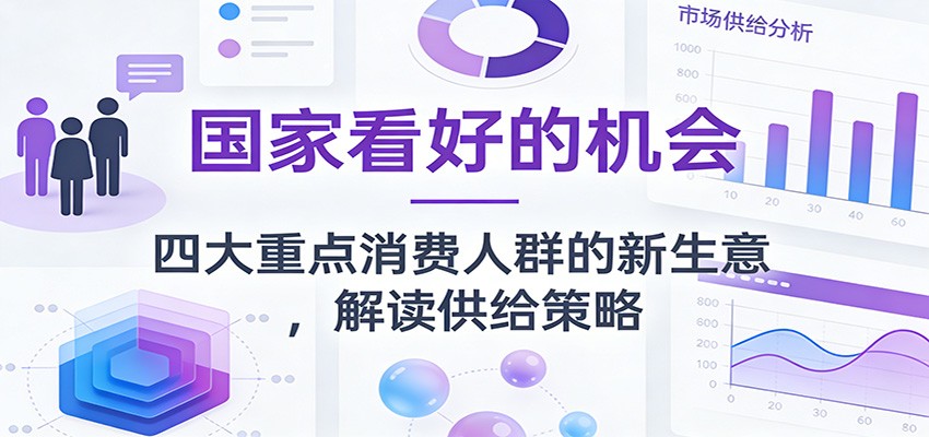 公众号付费文章:国家看好的机会,四大重点消费人群的新生意,解读供给策略-优优云网创