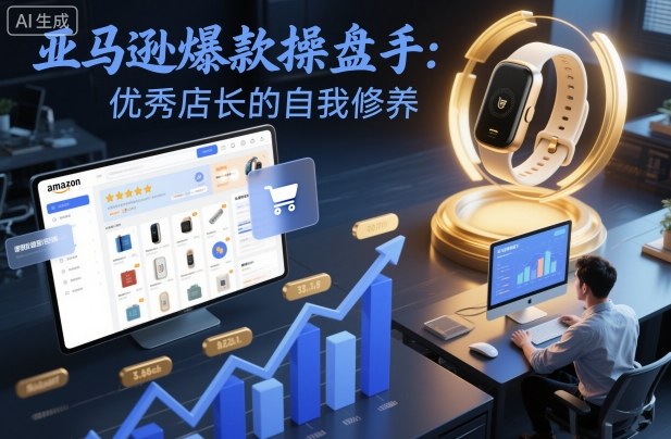 亚马逊爆款操盘手：优秀店长的自我修养-优优云网创