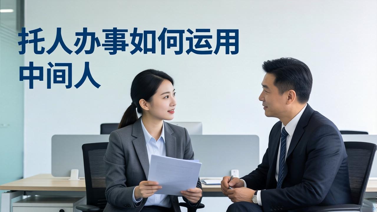 付费文章:托人办事如何运用中间人?-优优云网创