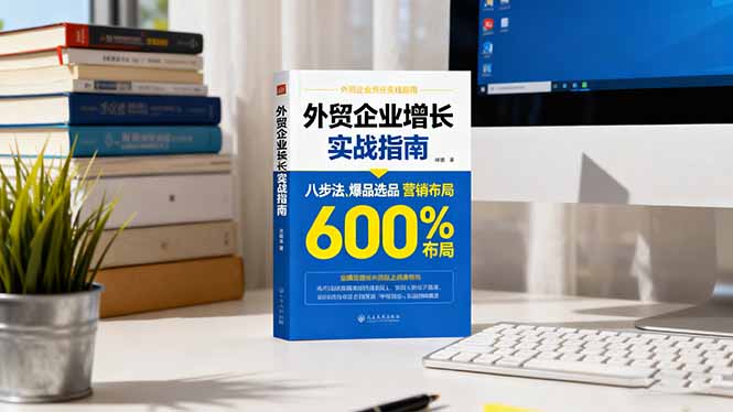 外贸企业增长实战指南,八步法、爆品选品、营销布局,业绩增长300%-优优云网创