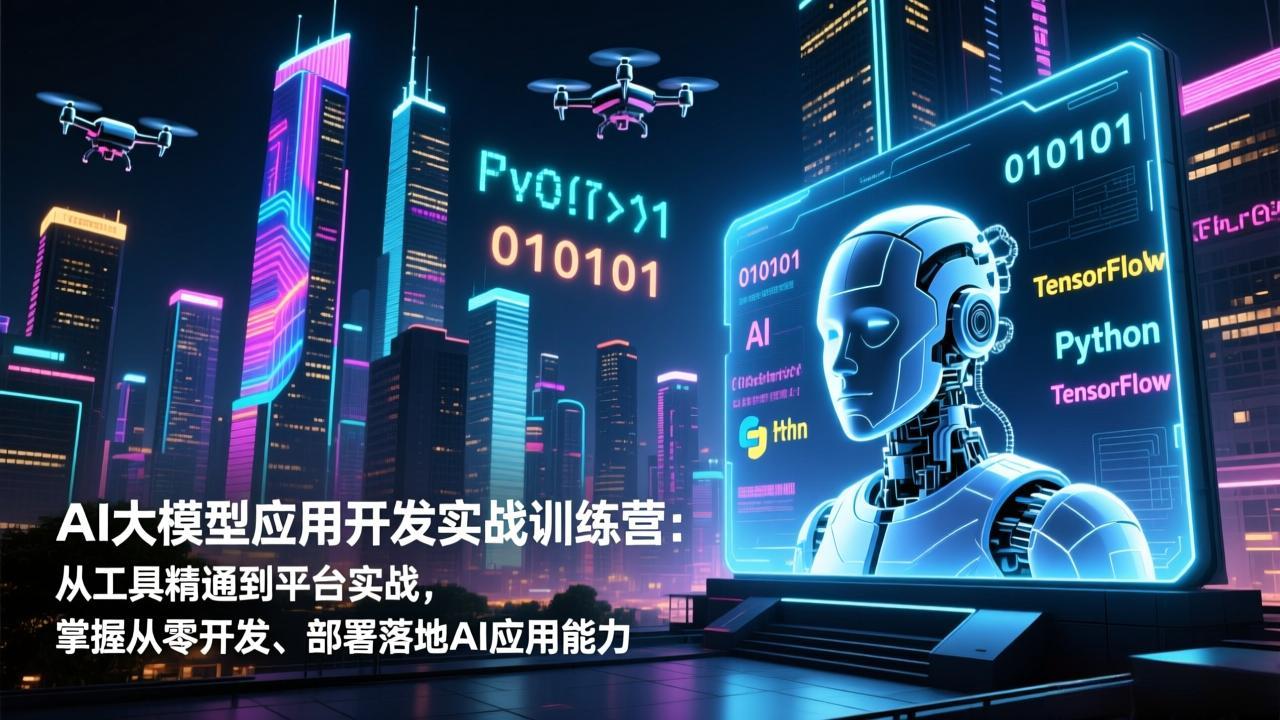 AI大模型应用开发实战训练营:从工具精通到平台实战,掌握从零开发、部署落地AI应用能力-优优云网创