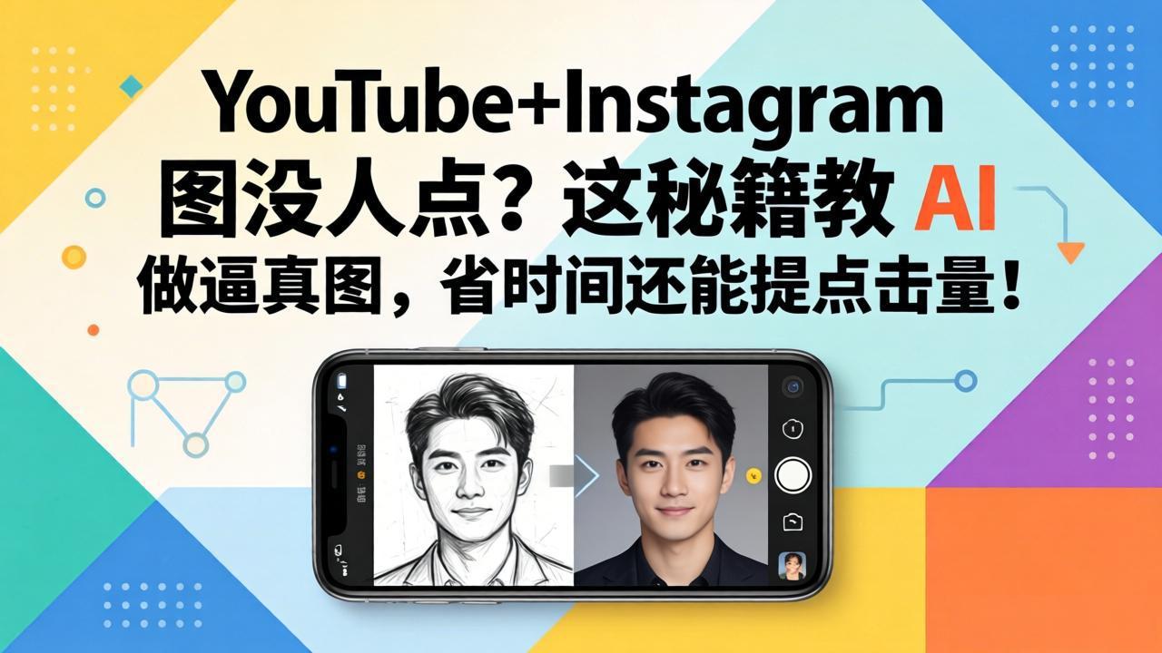 YouTube+Instagram图没人点?这秘籍教 AI 做逼真图,省时间还能提点击量-优优云网创