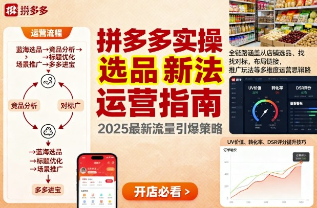 王校长9月12拼多多实操新玩法,全链路涵盖从店铺选品、找对标,布局链接,推广玩法等多维度运营思路(更新)-优优云网创
