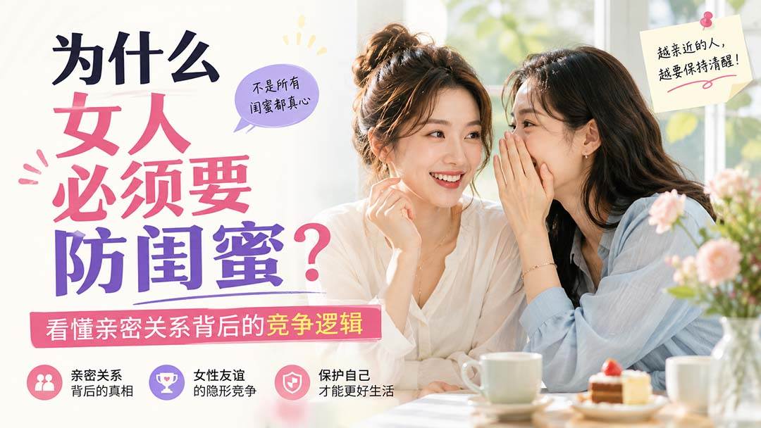 (20114期)付费文章:为什么女人必须要防闺蜜?看懂亲密关系背后的竞争逻辑-思丰网赚
