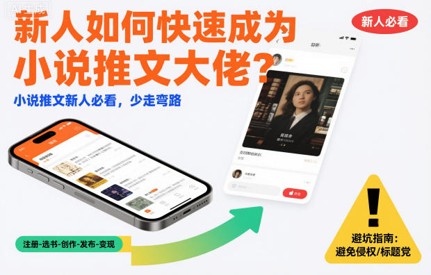 新人如何快速成为小说推文大佬？小说推文新人必看，少走弯路-优优云网创