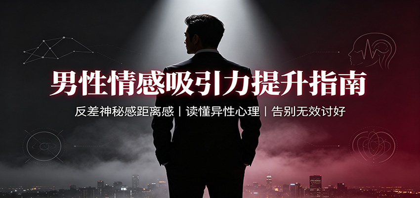 男性情感吸引力提升指南:反差神秘感距离感,读懂异性心理,告别无效讨好 男性情感吸引力提升指南:反差神秘感距离感,读懂异性心理,告别无效讨好
