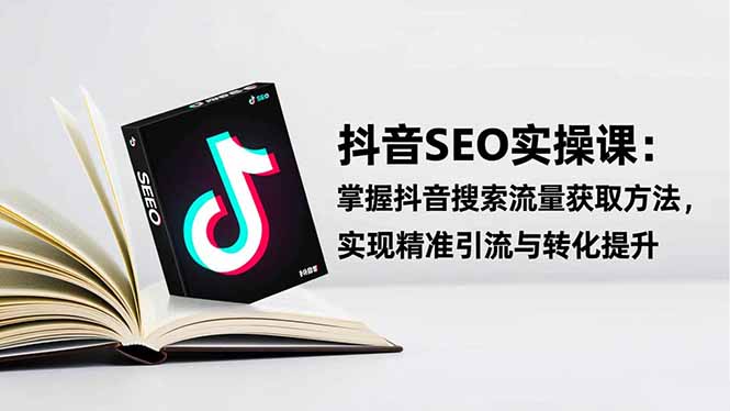 抖音SEO实战引流课：掌握抖音搜索流量获取方法，实现精准引流与转化提升-优优云网创
