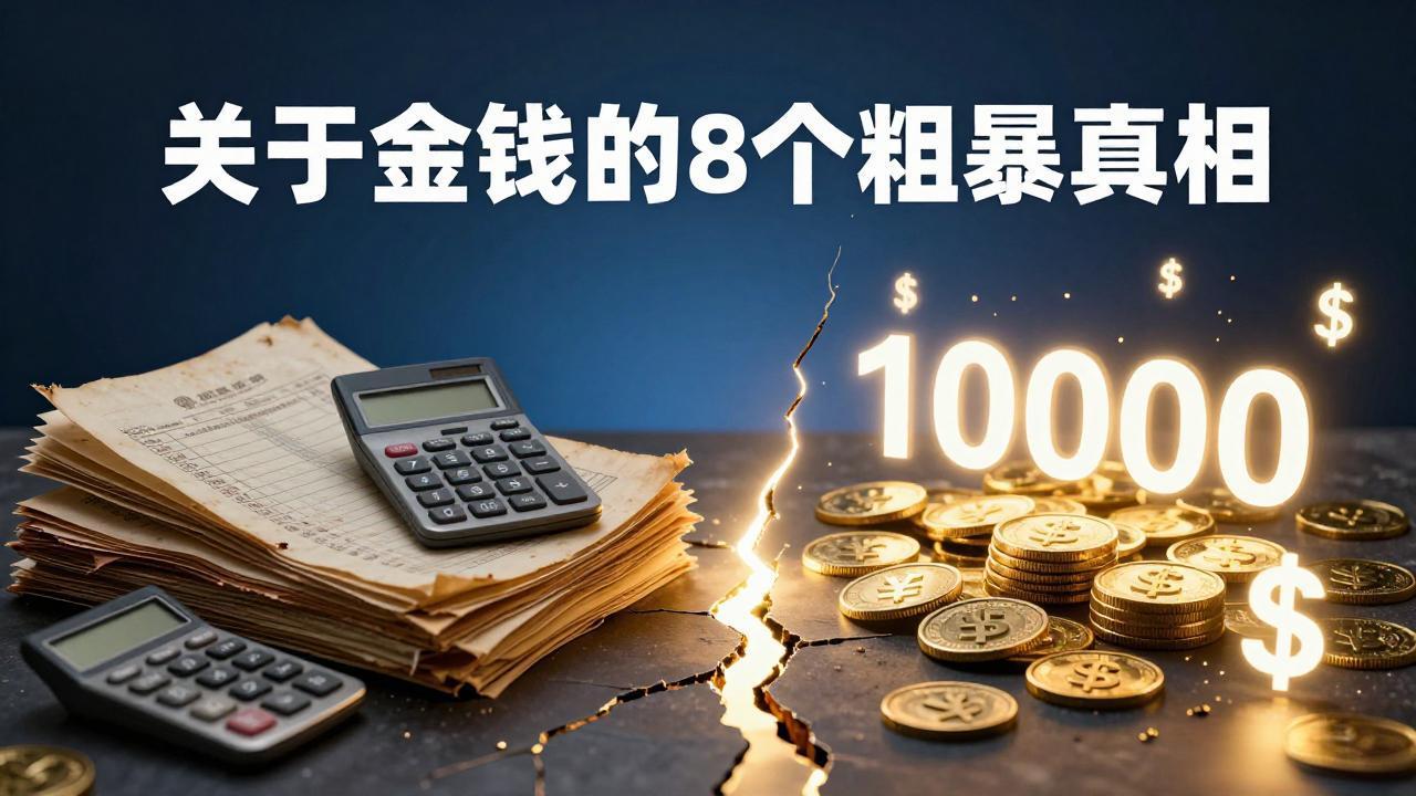 付费文章:关于金钱的 8 个粗暴真相,彻底重塑你的赚钱思维与财富认知-优优云网创